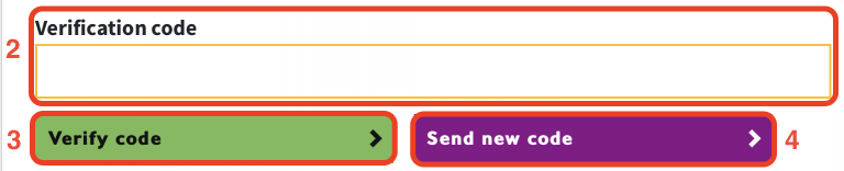 Get a verification code | Croydon Council