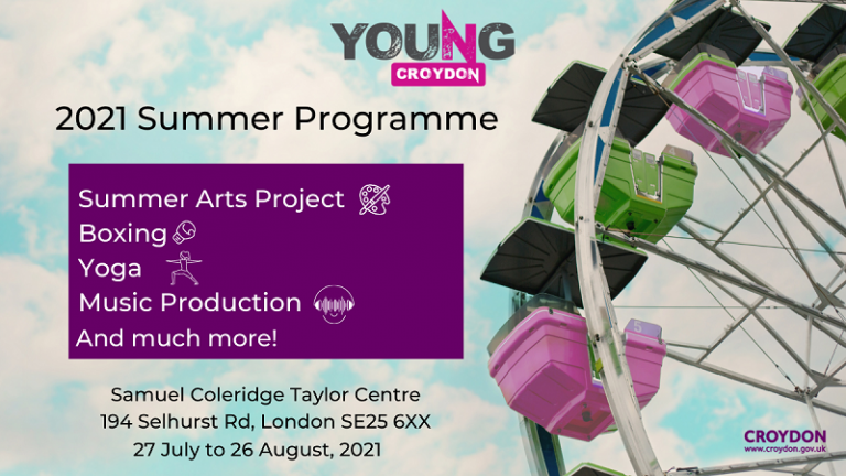 Image showing details of the young Croydon summer programme
