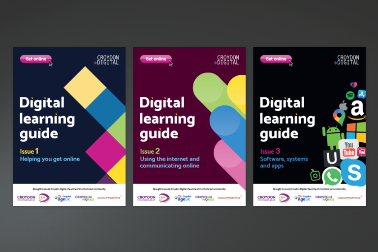 Cover images of the learning guides