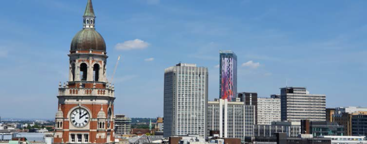 Sky view image of Croydon