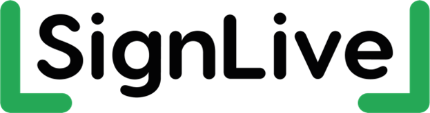 Logo for the signlive sign language service