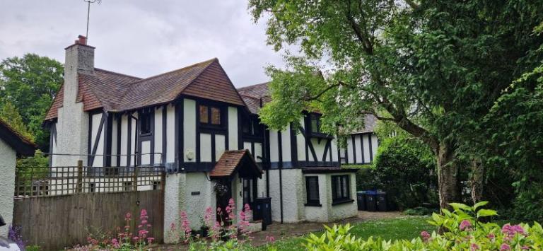 typical workers cottage Upper Woodcote Village