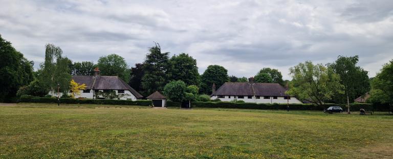 photograph of workers’ Cottages, Upper Woodcote Village