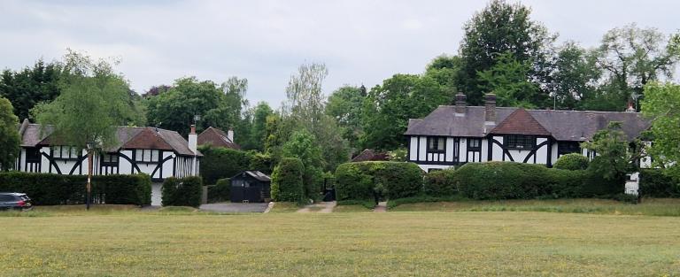 photograph of workers’ Cottages, Upper Woodcote Village