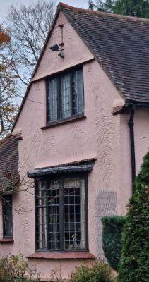 House with a bay window