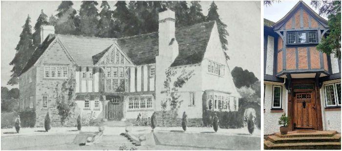 Image of Commonwealth Lodge and brick nogging design