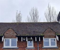 Cross Gable window