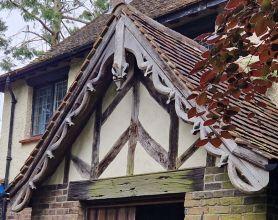 House with decorative bargeboards