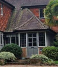 An enclosed porch