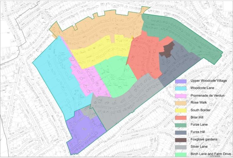 Map 2. Character Areas Map