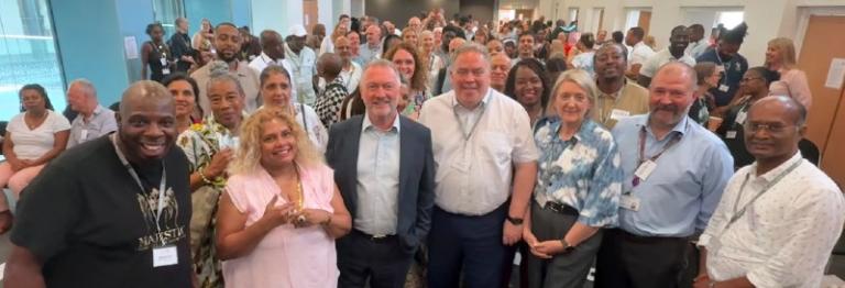 Mayor Perry at Croydon Voluntary Action Summit