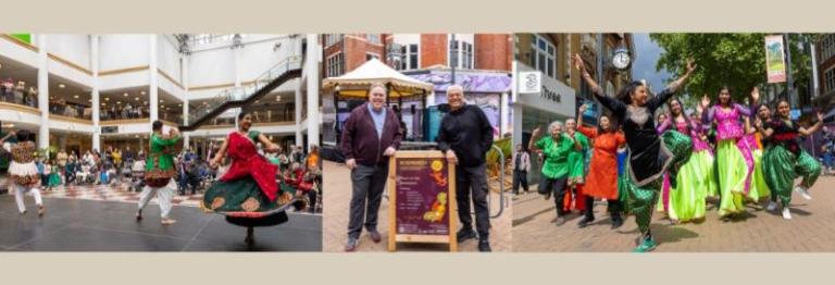 Photographs of Mayor Perry at events in Croydon