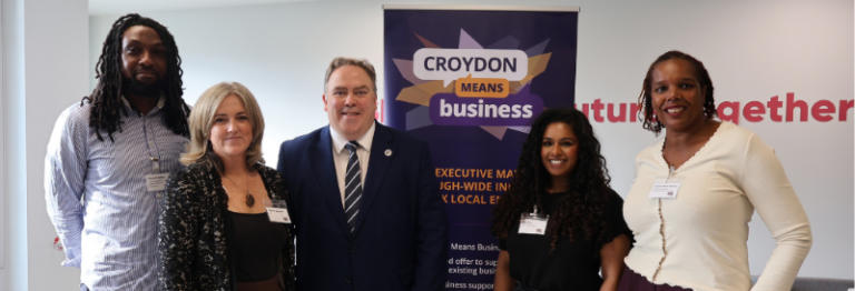 executive mayor jason perry at-the croydon means business-event.