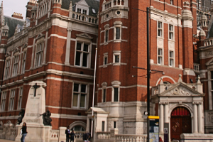 Photo of the town hall, from Katherine Street