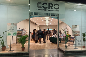 Front entrance to the Creative Enterprise Zone