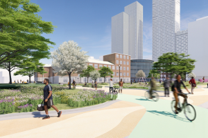 CGI plans for College Green