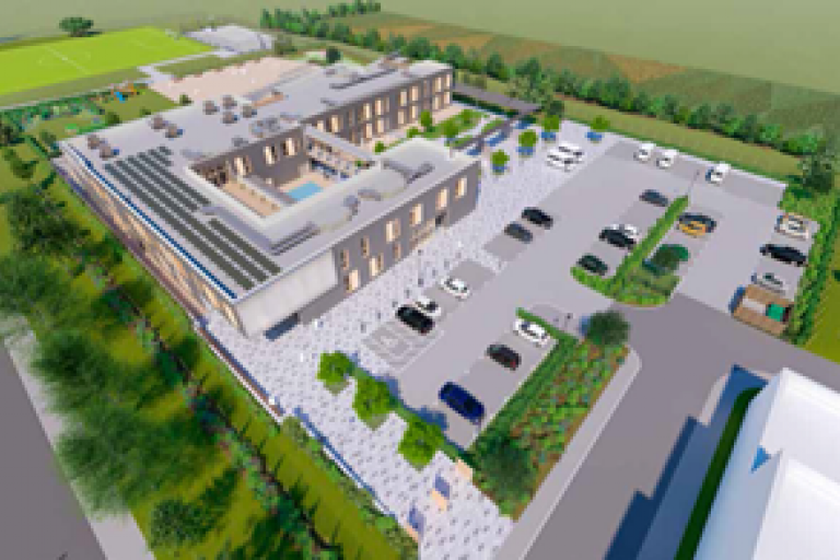 New community centre - artist impression