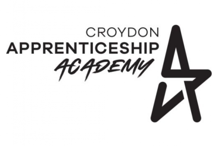 Croydon Apprenticeship Academy black and white logo