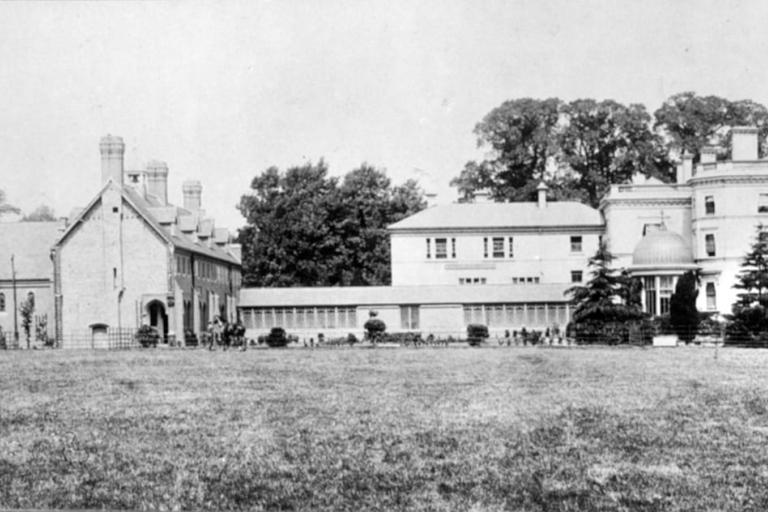 old photograph of Ashburton Hall
