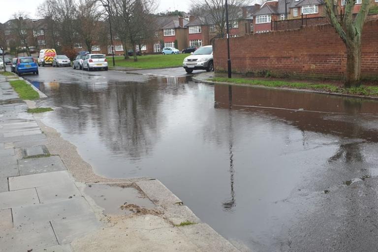Flooding in London